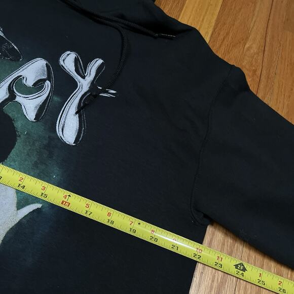 Yeat North American Tour Hoodie Mens Size Large Black Double Sided 2023 - Picture 3 of 8